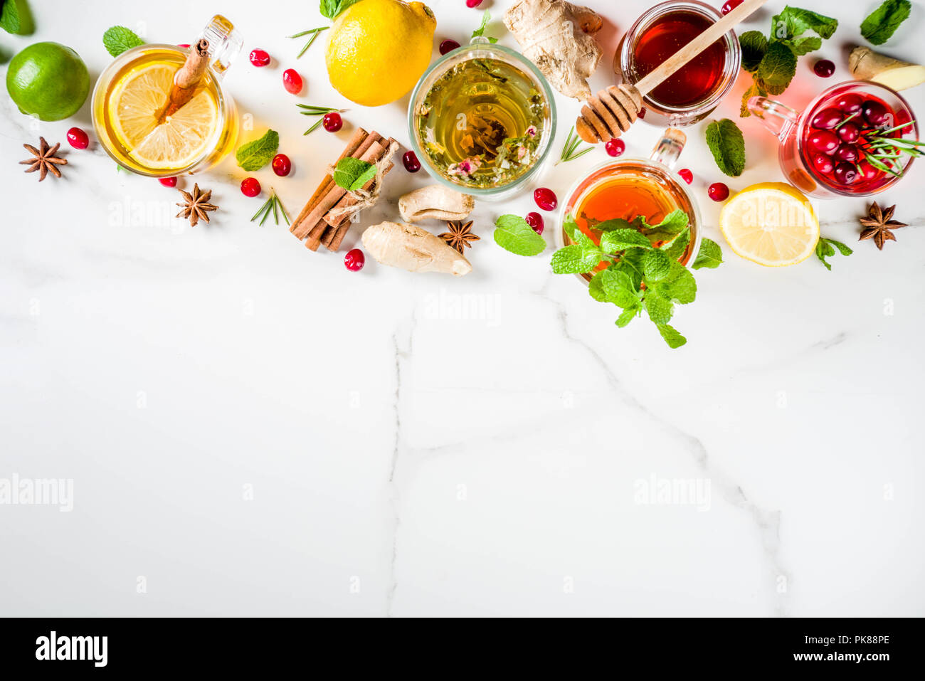 Fall Berry Blitz Tea Various autumn winter herbal fruit and berry tea, with cranberry, mint ...
