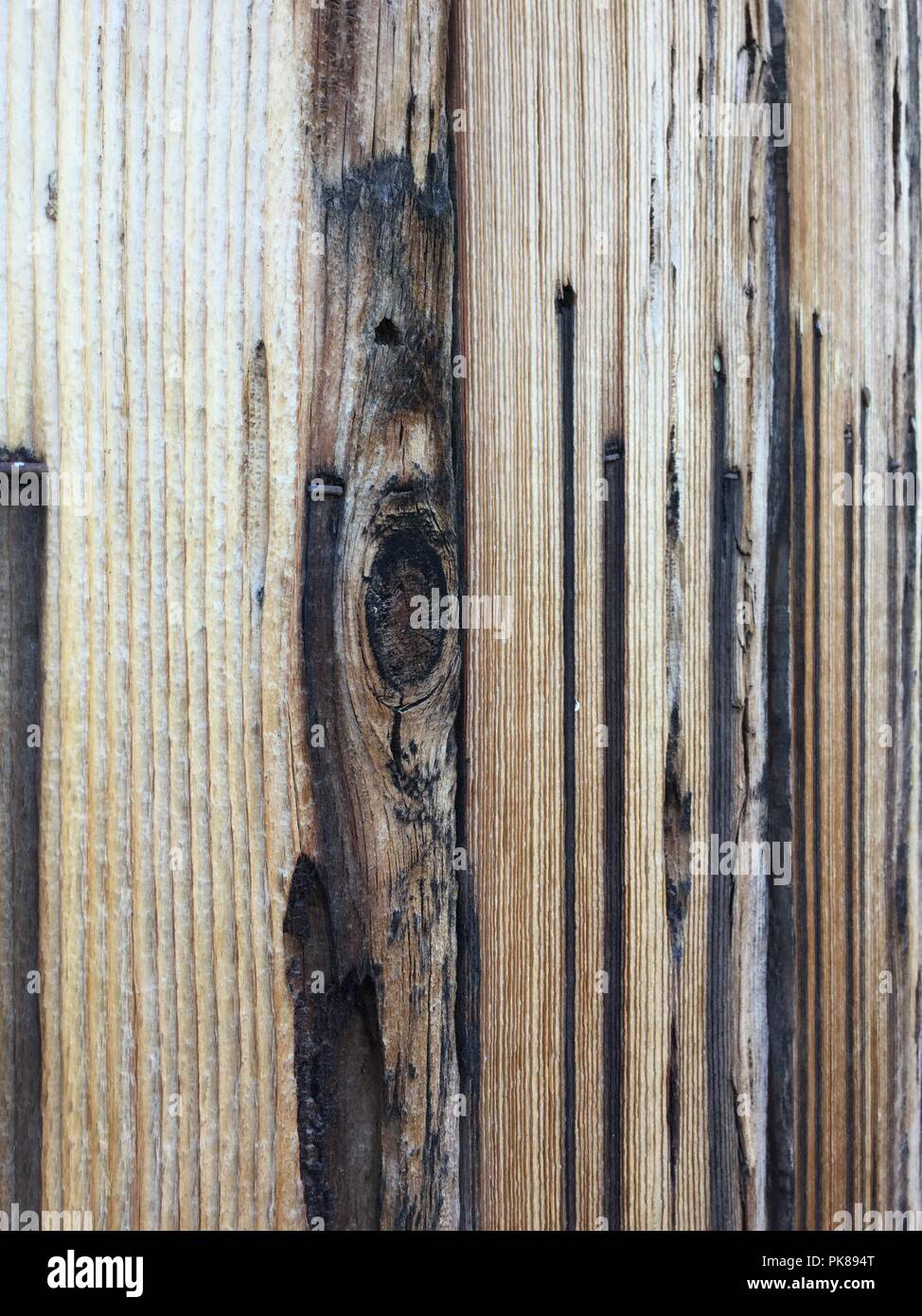 Old weathered wood fence board showing age and grain Stock Photo Alamy