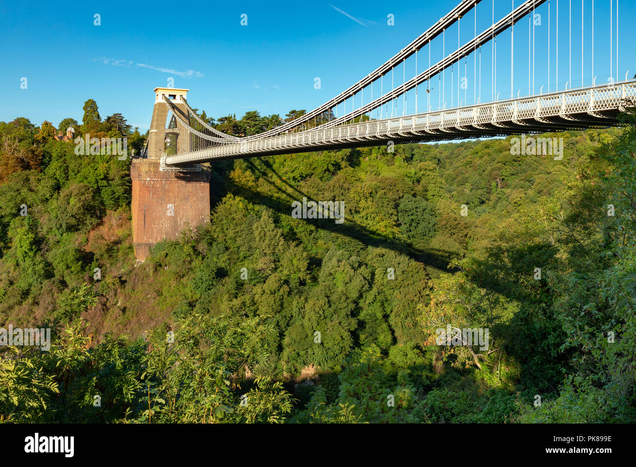 Clifton Suspension Bridge Bristol England September 07, 2018 The world