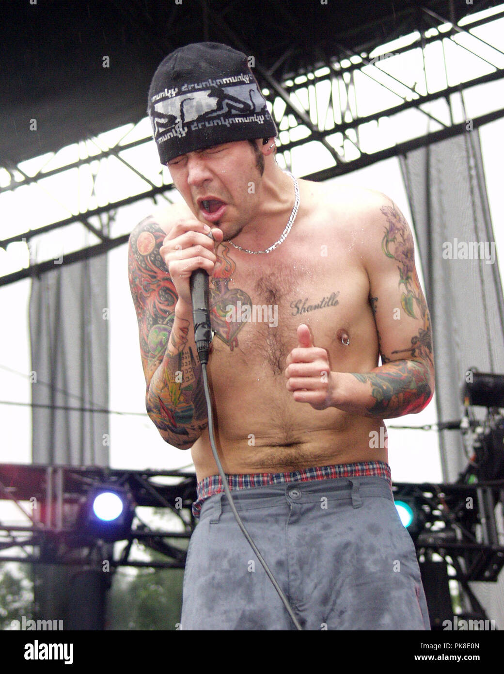 Mark Chavez of Adema performs at Music Midtown in Atlanta, on