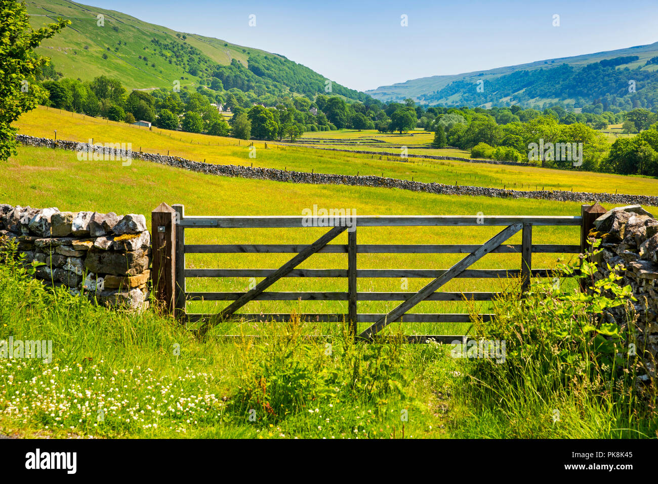 UK, Yorkshire, Wharfedale, Hubberholme, Upper Wharfedale agriculural