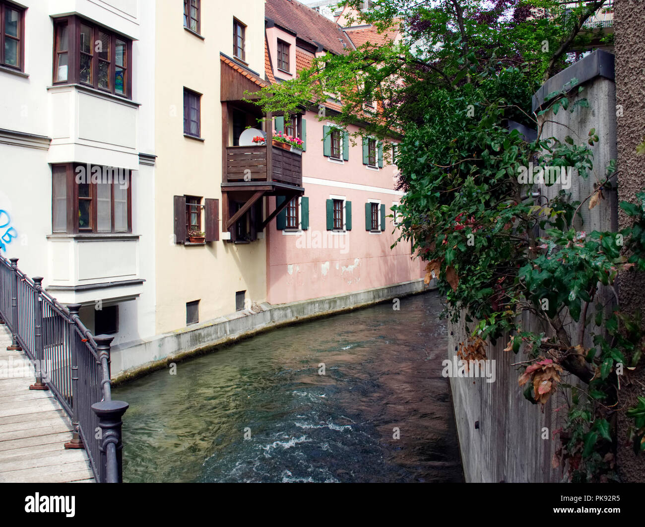 Lech Building Lech channels hi-res stock photography and images - Alamy