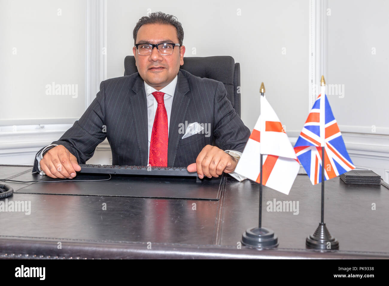 Mian Faisal Rashid is a British Labour Party politician. He is the Member of Parliament (MP) for Warrington South Stock Photo