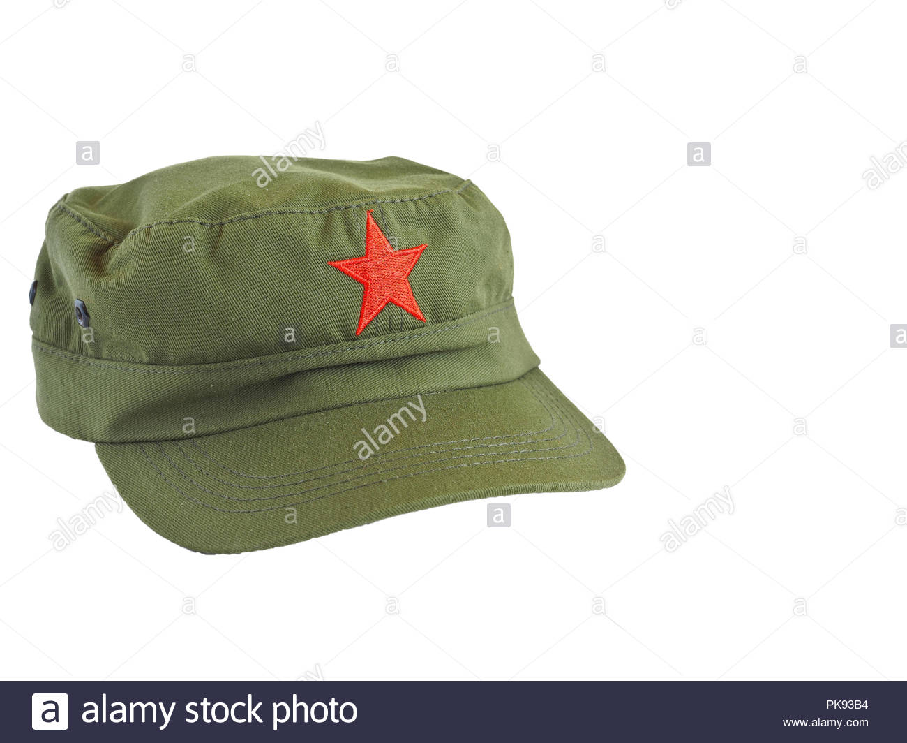 green hat with red star