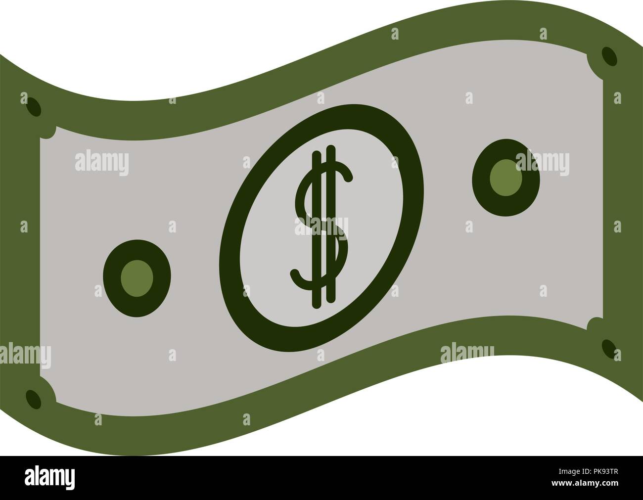 bill dollar money icon Stock Vector Image & Art - Alamy