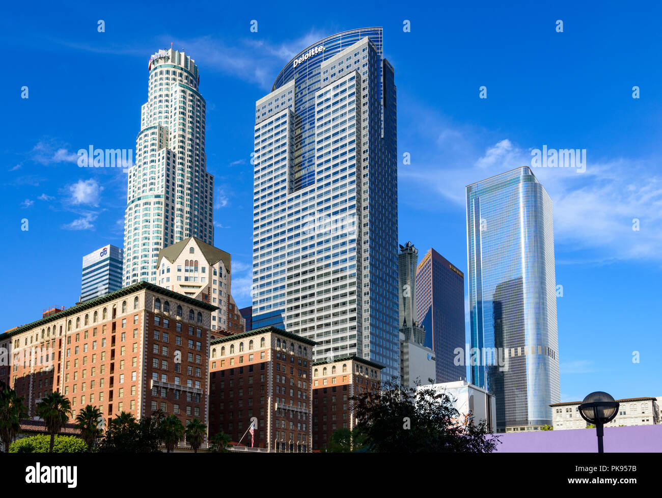 Pershing Square downtown Los Angeles, California, USA Stock Photo - Alamy