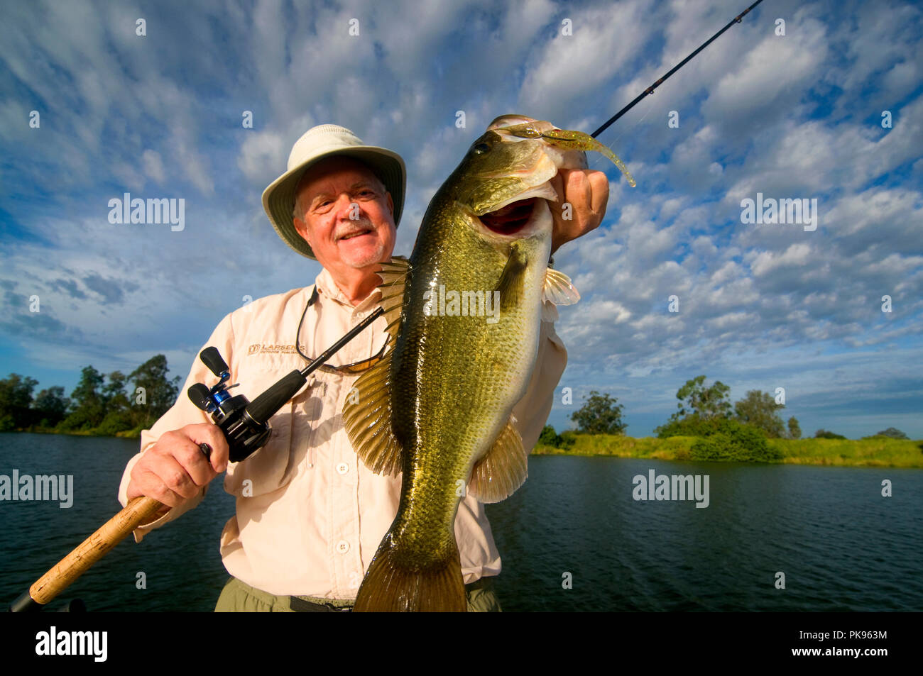 Phosphate pits are some of the top largemouth bass waters in Florida