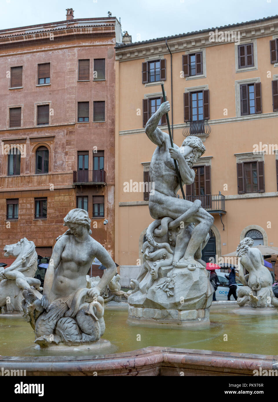 Fountain of Neptune on Piazza Navona in Rome, Neptune from the right side, Italy Stock Photo Alamy Fountain of Neptune on Piazza Navona in Rome, Neptune from the right side, Italy Stock Photo Alamy