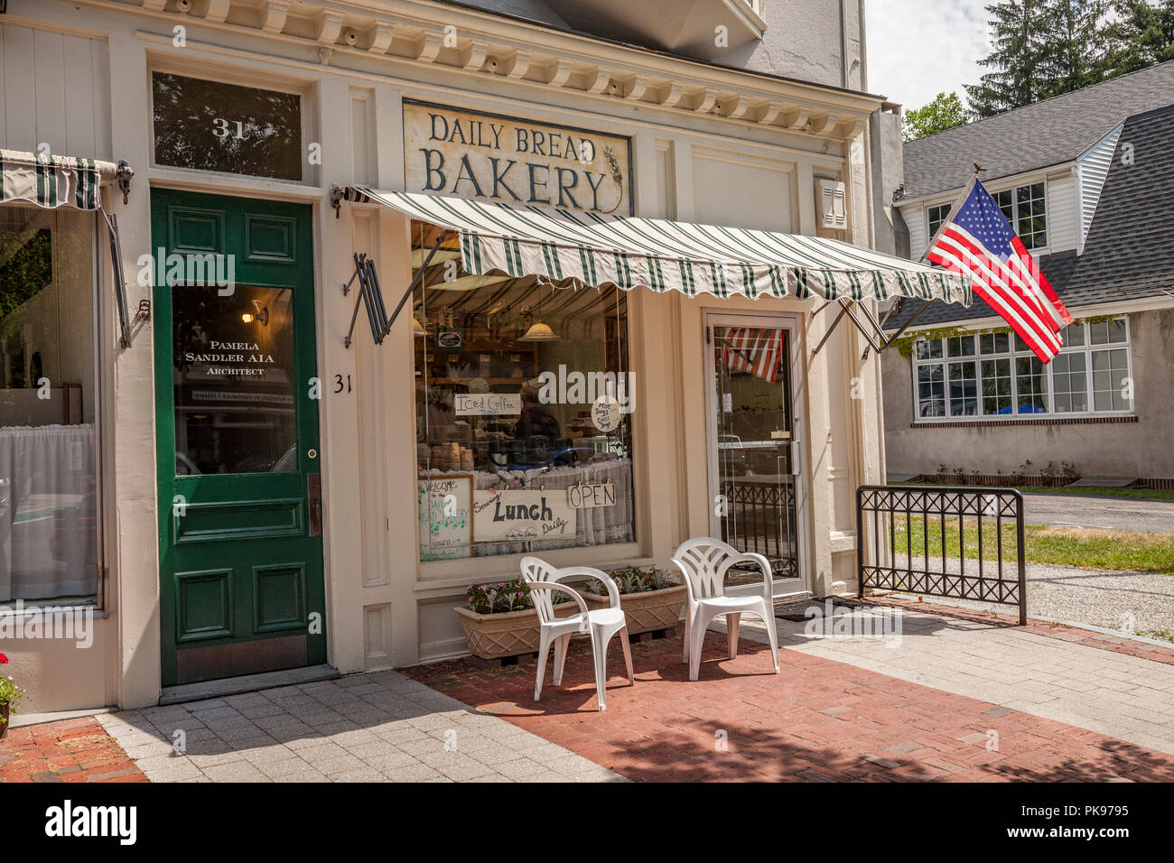 The Daily Bread Bakery in Stockbridge, MA Stock Photo Alamy