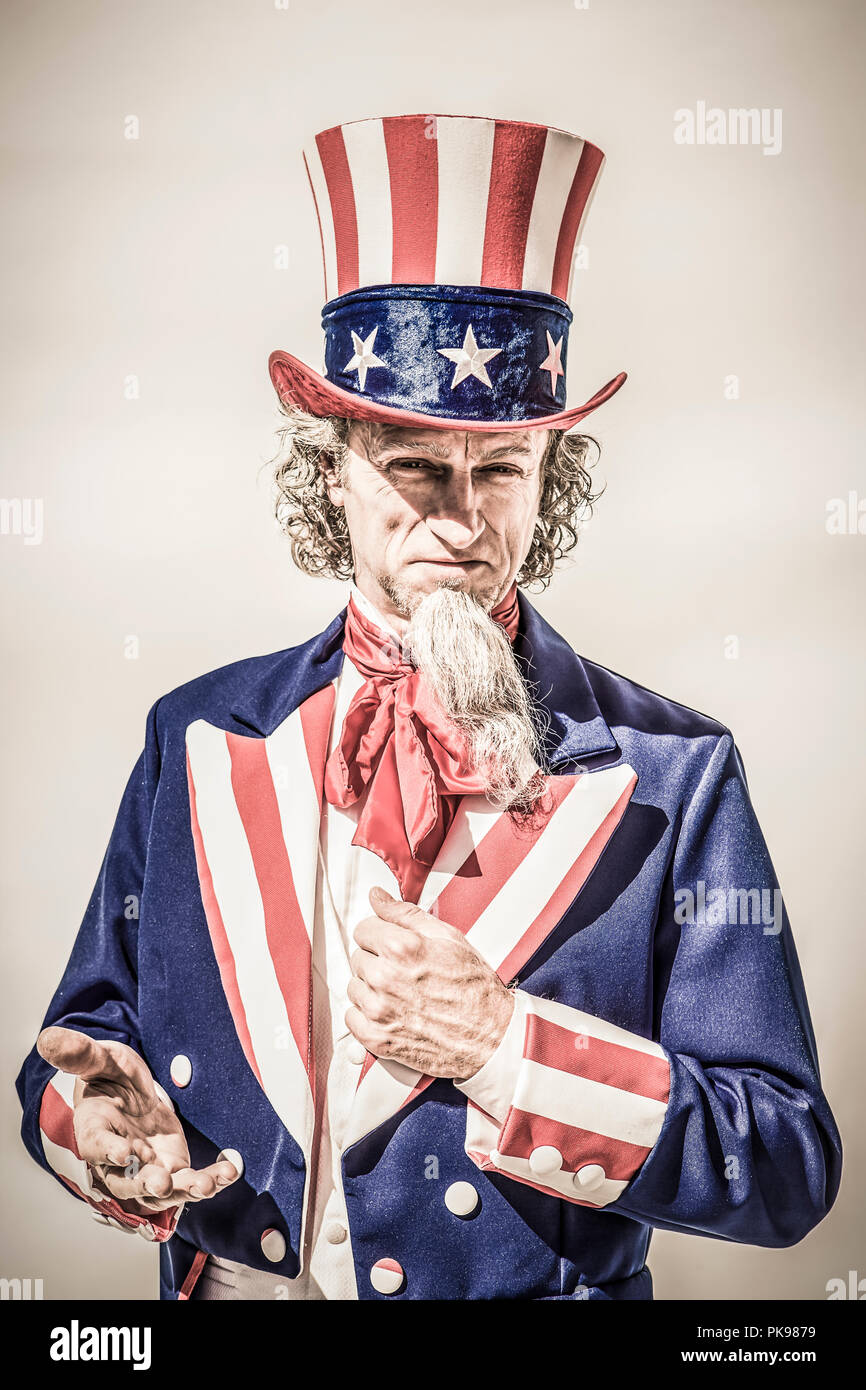 Uncle Sam Character Hi Res Stock Photography And Images Alamy