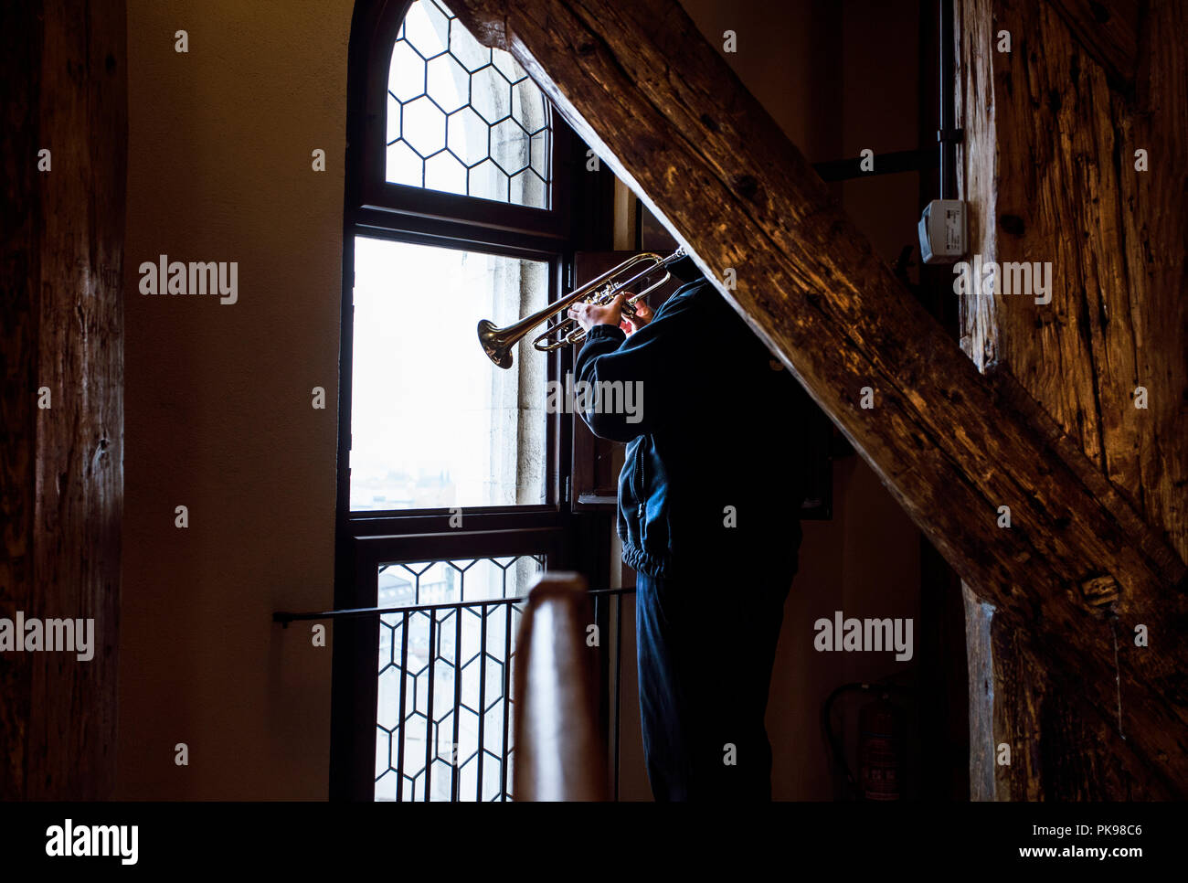 Basilica tower trumpet hires stock photography and images Alamy