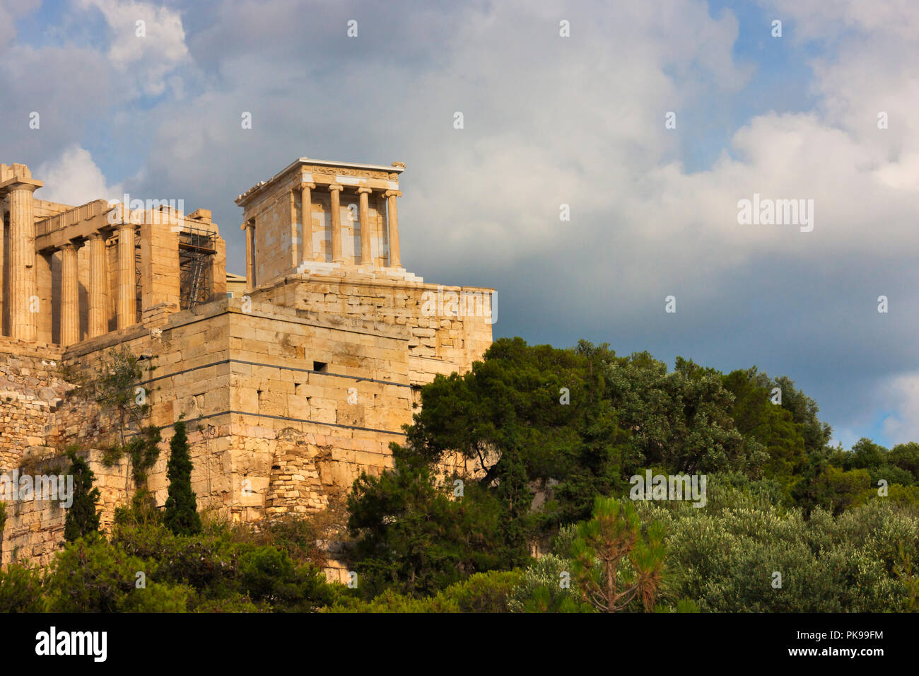 The Acropolis of Athens, Greece Stock Photo