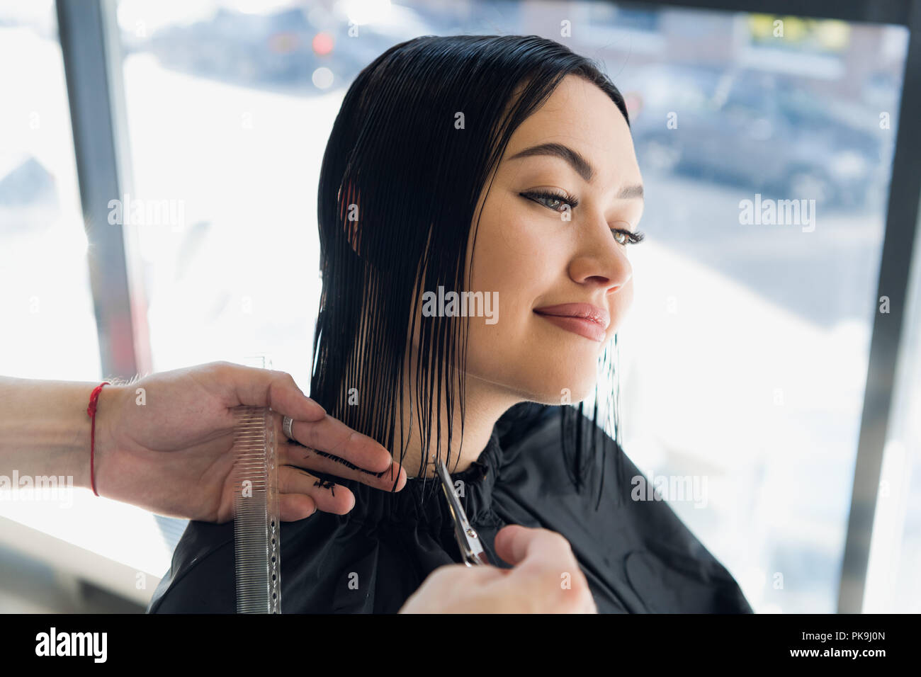 New hair style hi-res stock photography and images - Alamy New hair style hi-res stock photography and images - Alamy