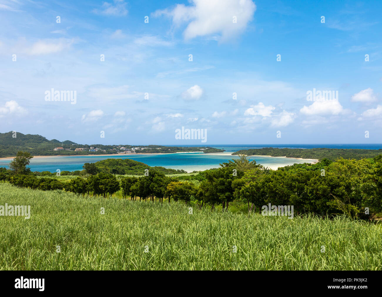 Kabira bay inner beach, Yaeyama Islands, Ishigaki-jima, Japan Stock Photo