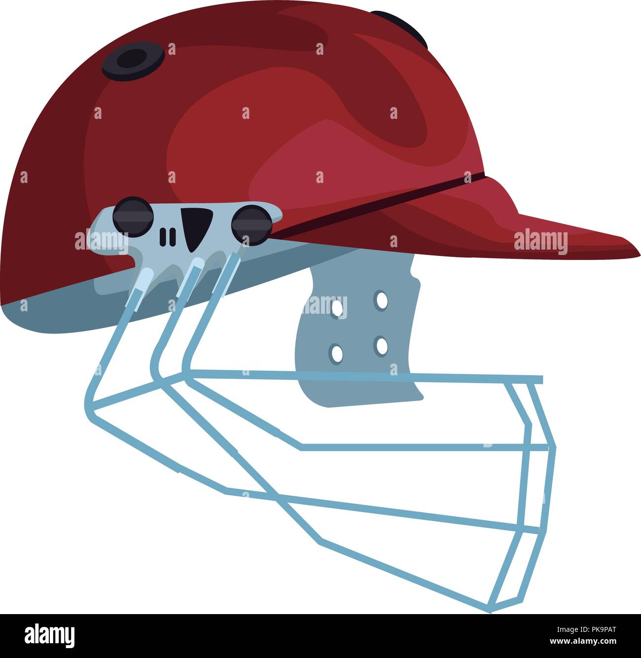 Cricket helmet equipment Stock Vector Image & Art Alamy