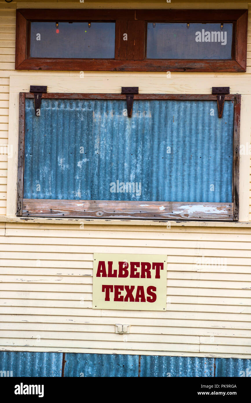 Texas sign Stock Photo