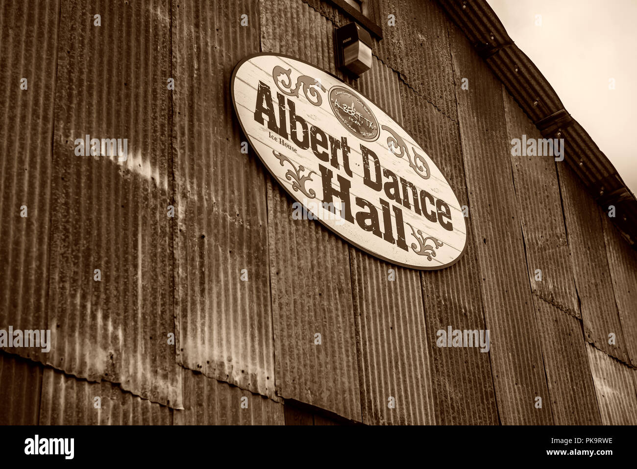 Dance Hall, Texas USA Stock Photo