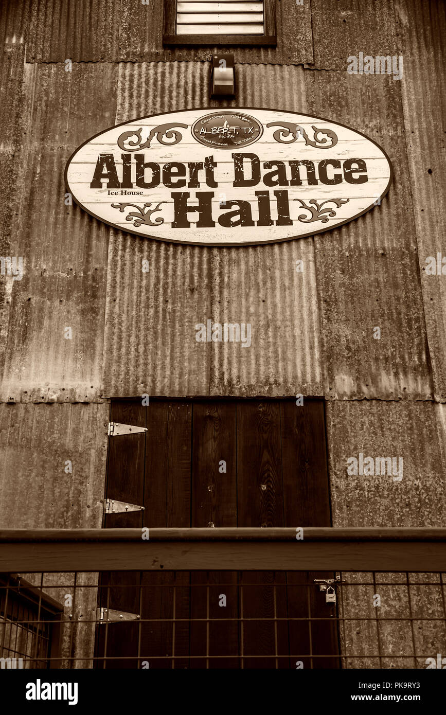 Dance Hall, Texas USA Stock Photo