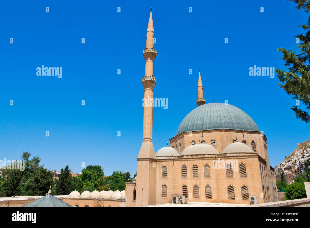 Halil-ur Rahman Mosque, Sanliurfa, Turkey Stock Photo
