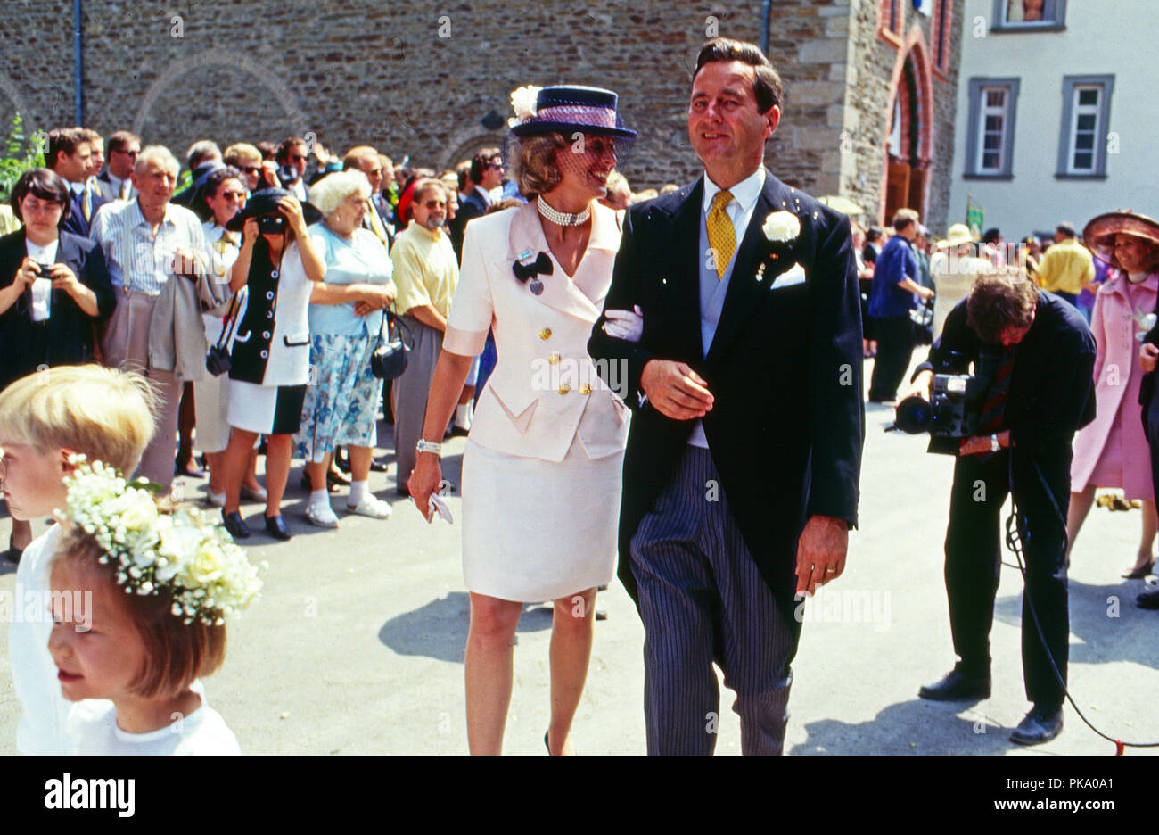 Fürstin Lioba zu Oettingen und Oettingen Wallerstein und Fürst Alexander zu Sayn Wittgenstein