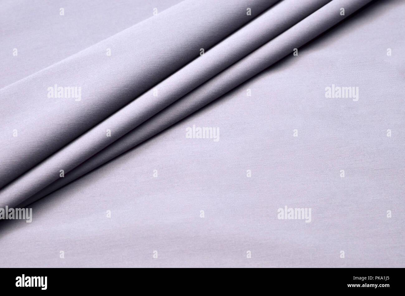 Cotton fabric with elastane, shirts, gray Stock Photo Alamy