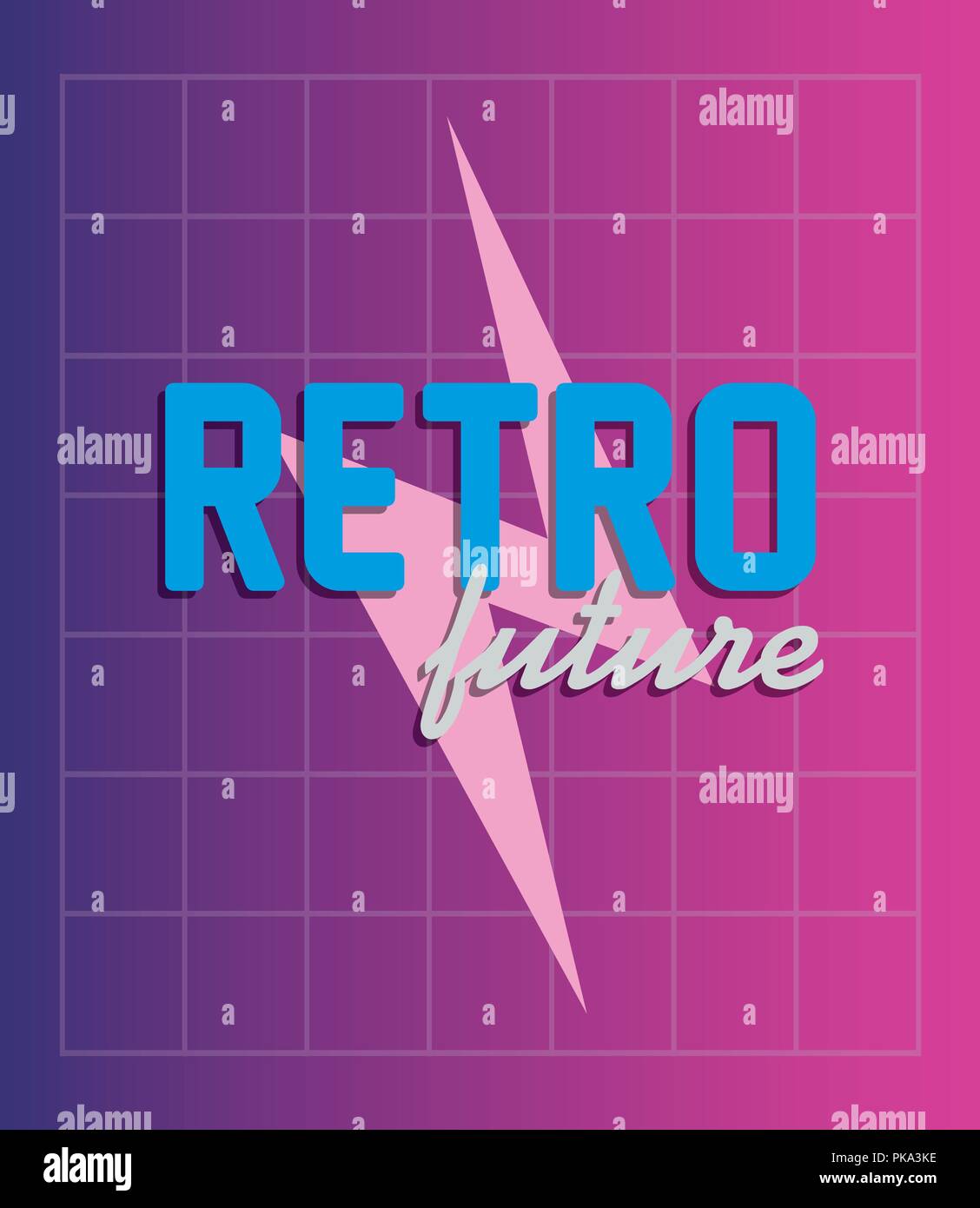 retro future label icon vector illustration design Stock Vector Image ...