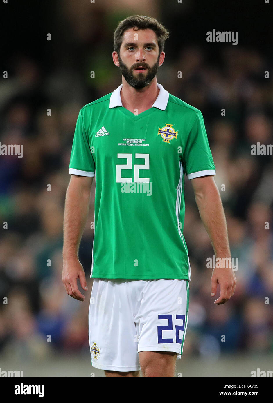 Northern Ireland's Will Grigg during the International Friendly at Windsor  Park, Belfast Stock Photo - Alamy