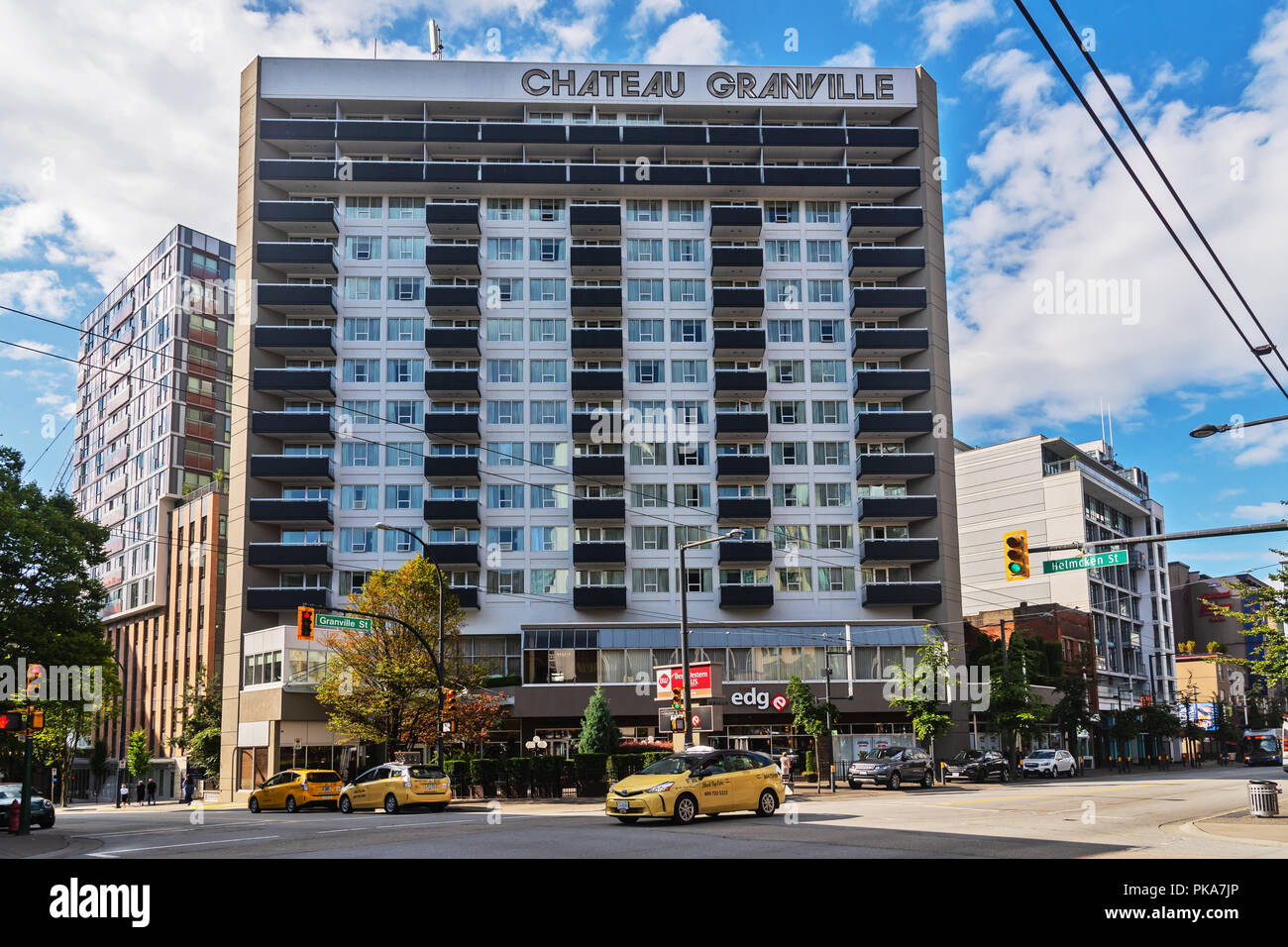 Best Western Plus Chateau Granville Hotel & Suites, Vancouver; British  Columbia; Canada Stock Photo - Alamy