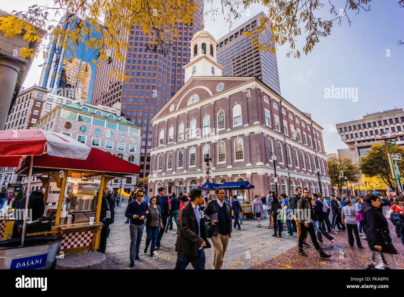 Faneuil Hall Marketplace Boston, Massachusetts, USA Stock Photo Alamy