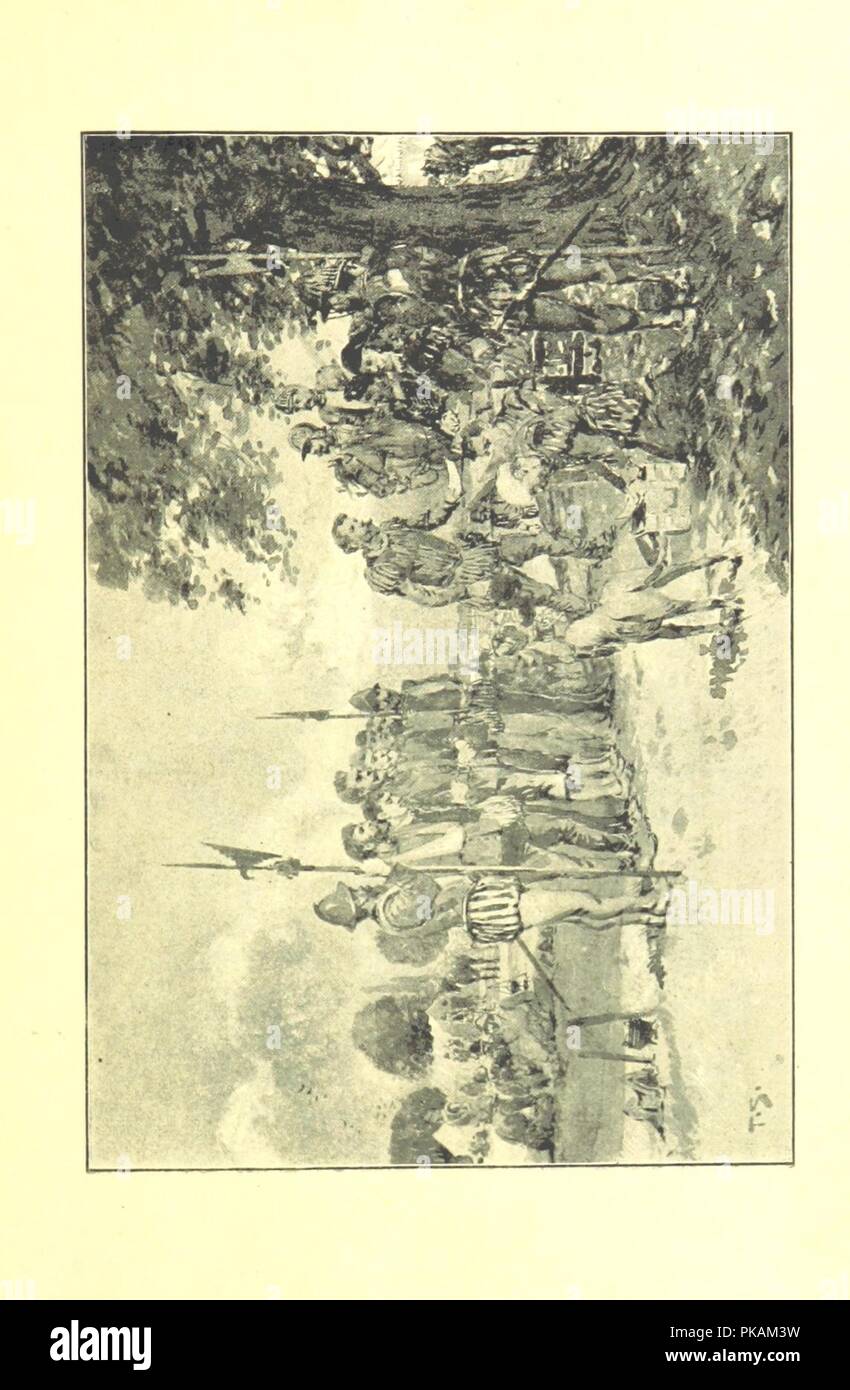 Image  from page 143 of 'Border Raids and Reivers . Illustrated by Tom Scott' . Stock Photo