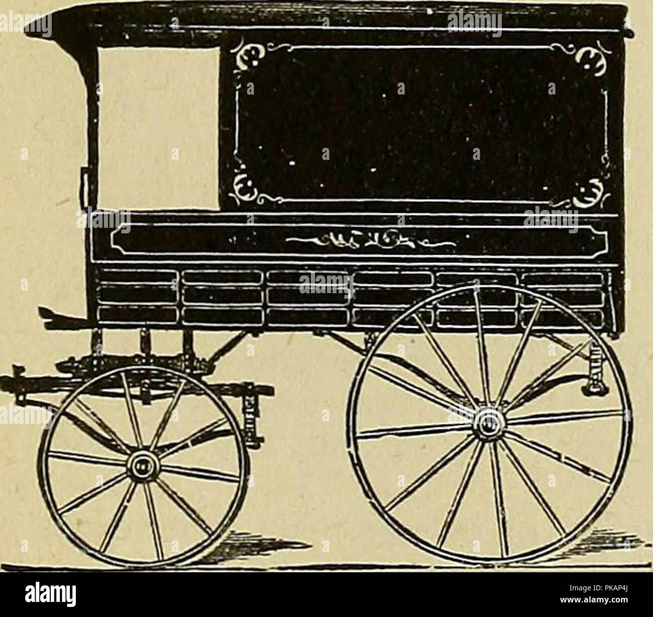 'P.J. Hannifan & Co.'s new commercial railroad and county map of New Yort State and gazetteer ..' (1897) Stock Photo