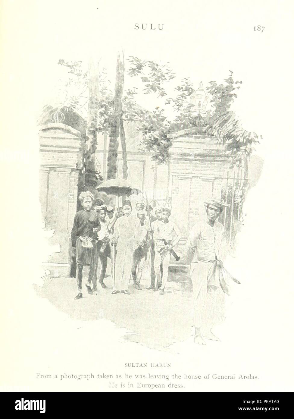 Image  from page 213 of 'The Philippine Islands and their people a record of personal observation and experience, with a short summary of the more important facts in the history of the archipelago. [With illustrations.]' by 0053. Stock Photo