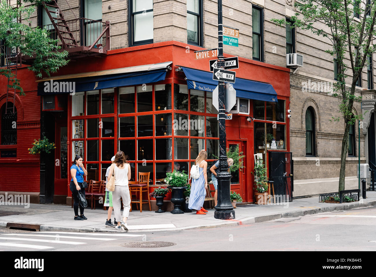 Grove street west village new york hi-res stock photography and images ...