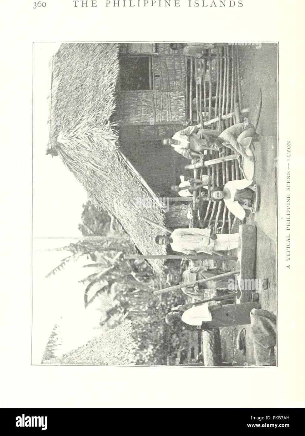 Image  from page 388 of 'The Philippine Islands and their people a record of personal observation and experience, with a short summary of the more important facts in the history of the archipelago. [With illustrations.]' by 0051. Stock Photo