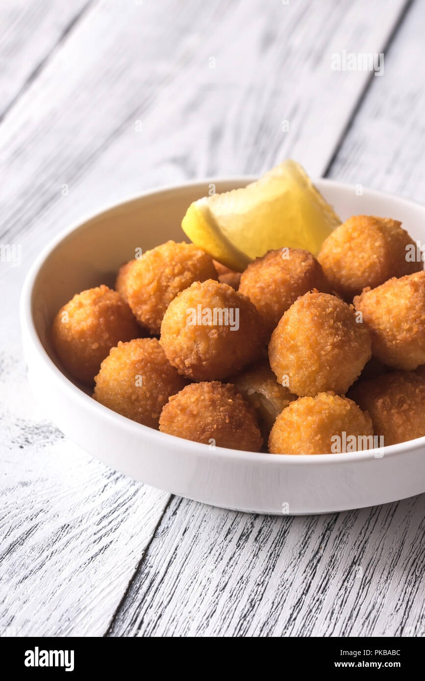 Deep fried scallop hires stock photography and images Alamy