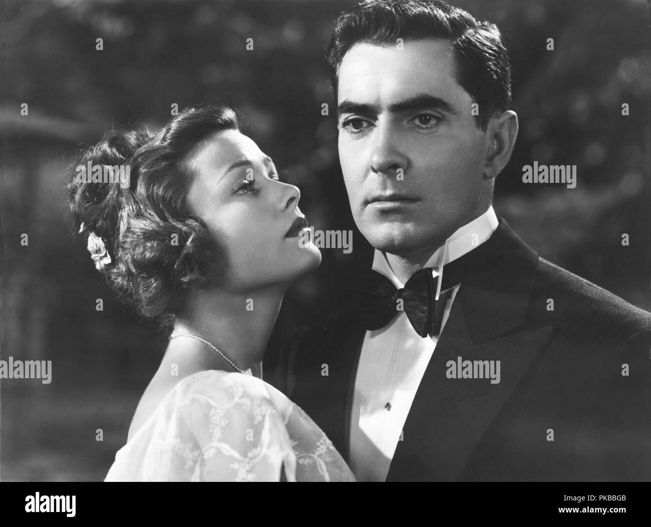 The Razor's Edge  Year : 1946 USA Director : Edmund Goulding Tyrone Power , Gene Tierney Stock Photo