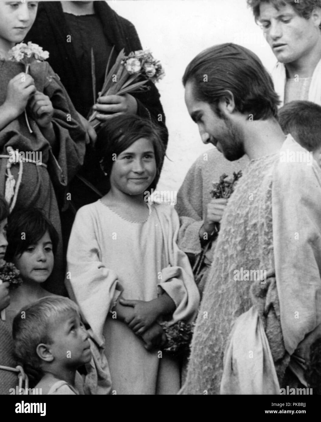 Il Vangelo secondo Matteo The Gospel According to St. Matthew Year : 1964  Italy Director : Pier Paolo Pasolini  Enrique Irazoqui Stock Photo