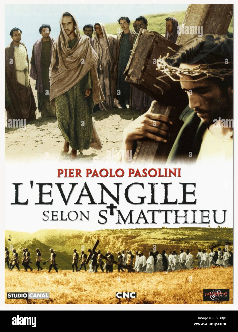 Il Vangelo secondo Matteo The Gospel According to St. Matthew Year : 1964  Italy Director : Pier Paolo Pasolini  Enrique Irazoqui Poster (Fr) Stock Photo
