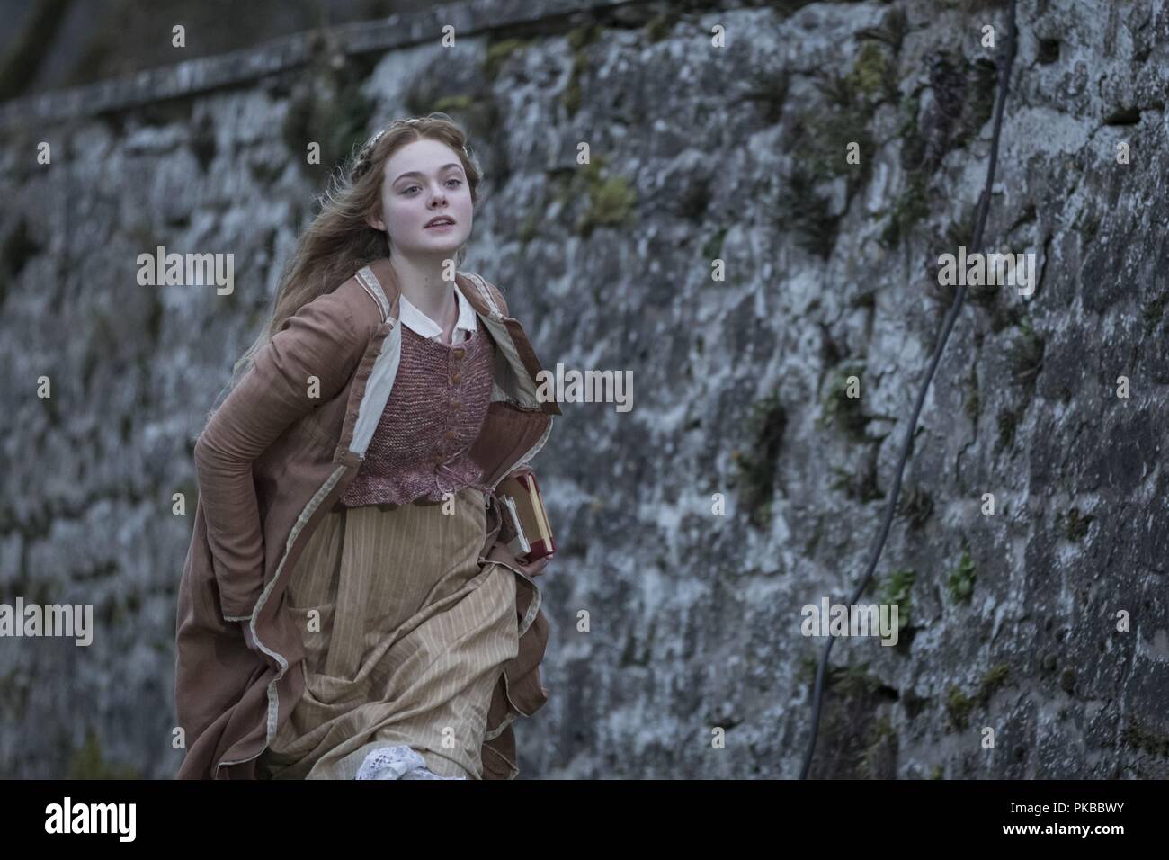 Mary Shelley Year : 2017 USA / UK Director : Haifaa Al-Mansour Elle Fanning Stock Photo