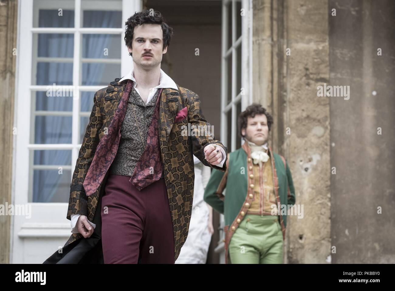 Mary Shelley Year : 2017 USA / UK Director : Haifaa Al-Mansour Tom Sturridge Stock Photo