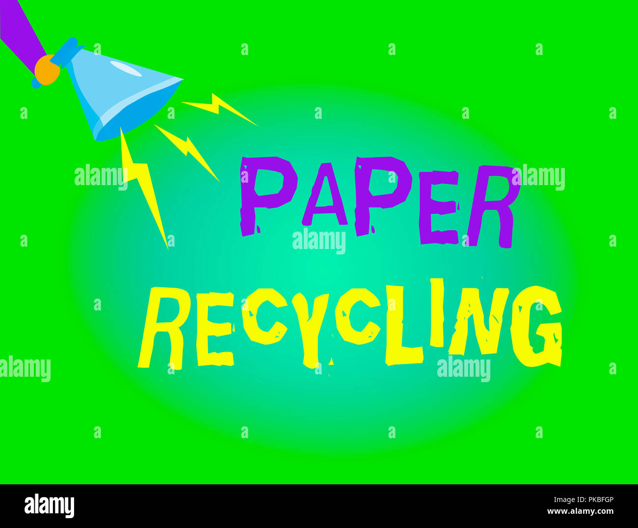 Writing note showing Paper Recycling. Business photo showcasing Using