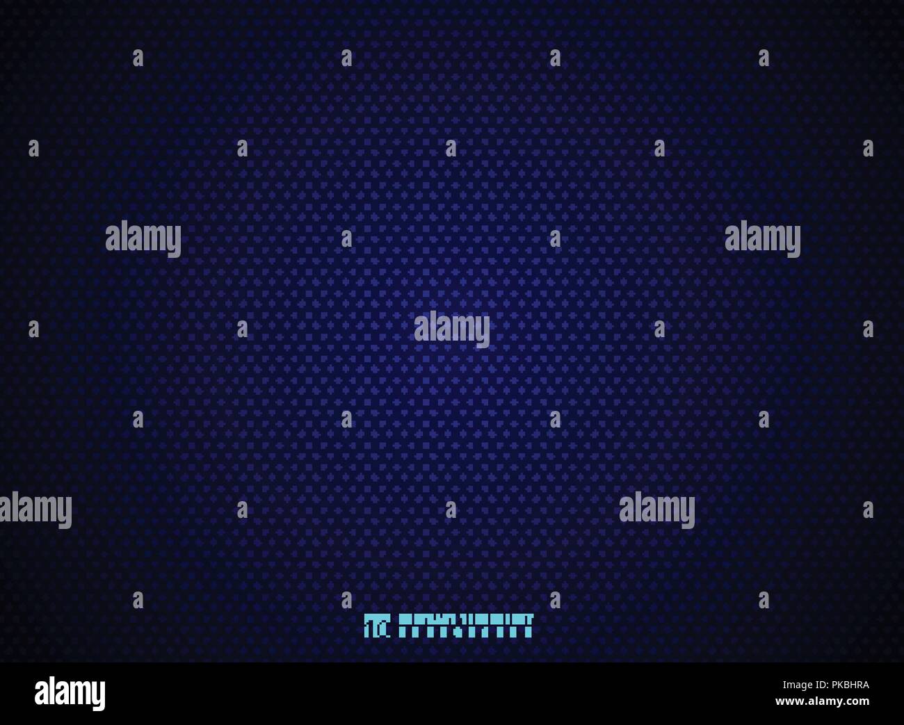 Abstract dots pattern on blue background futuristic technology concept ...