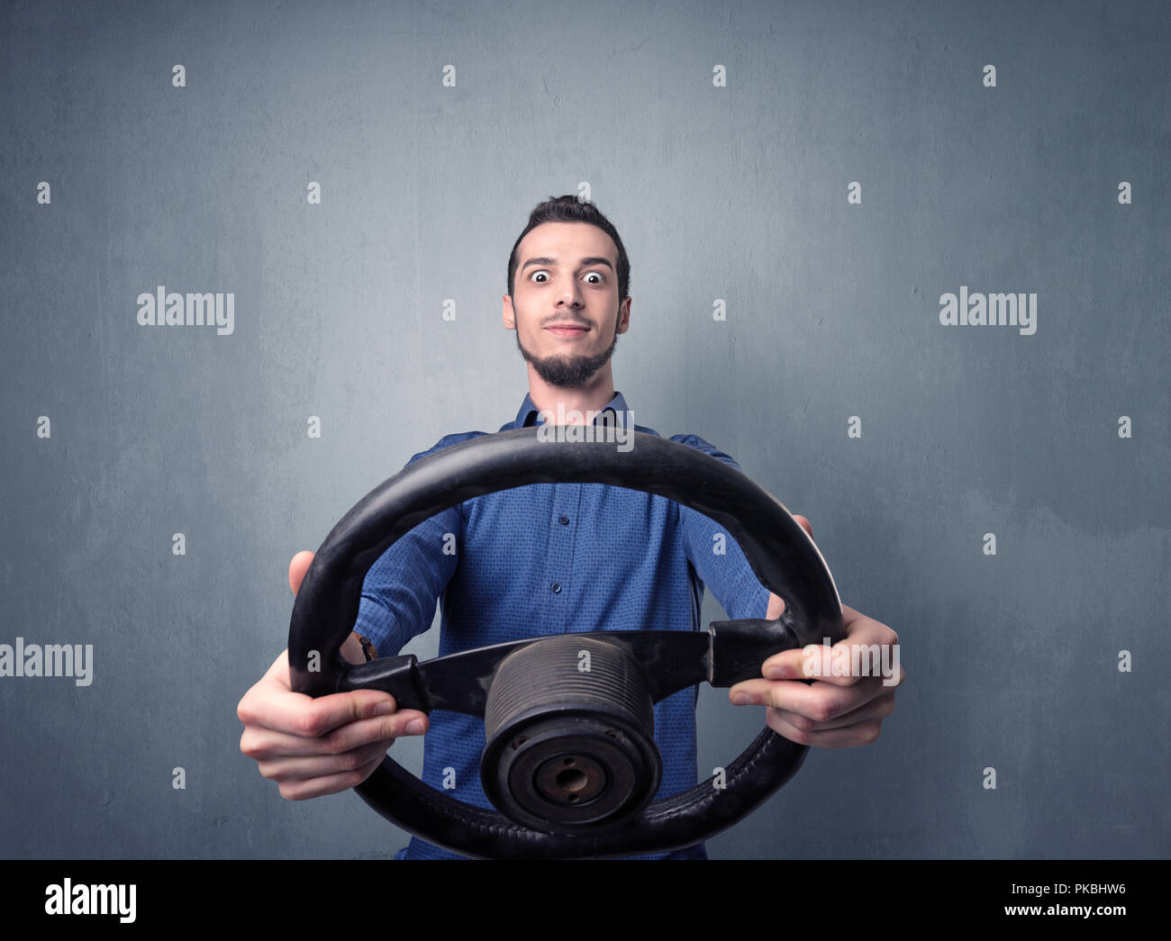 Pilot hands on steering wheel hi-res stock photography and images - Alamy