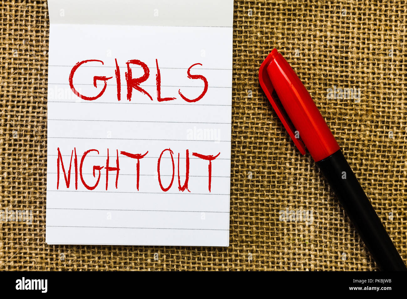 handwriting-text-girls-night-out-concept-meaning-freedoms-and-free