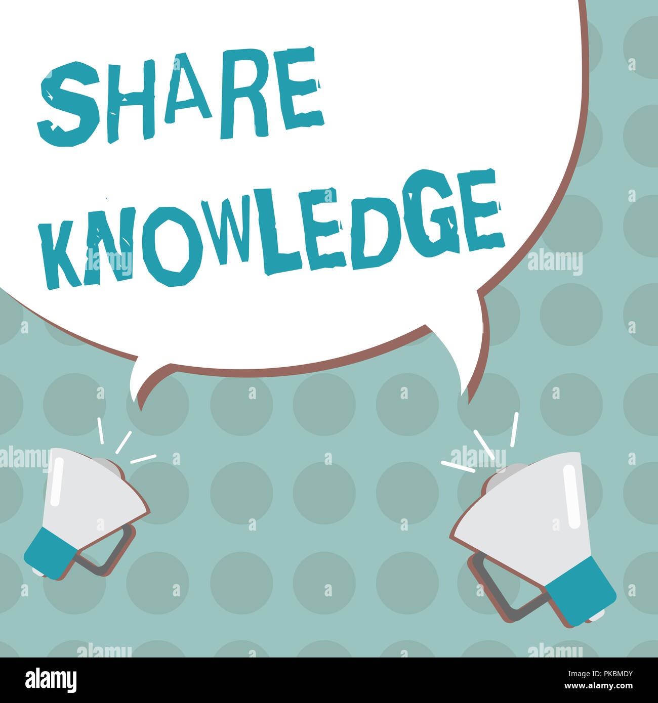 Conceptual hand writing showing Share Knowledge. Business photo text ...