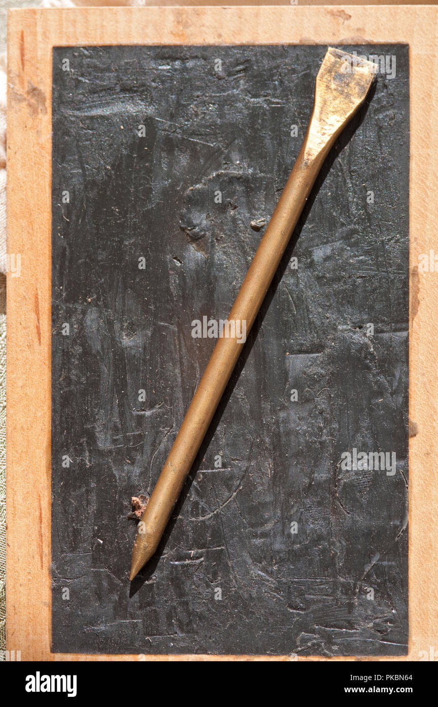 Roman writing tablet hires stock photography and images Alamy