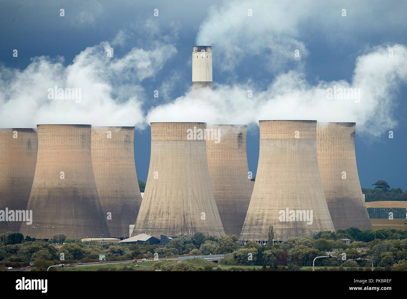 Ratcliffe on Soar Coal Power Station Nottingham UK Stock Photo