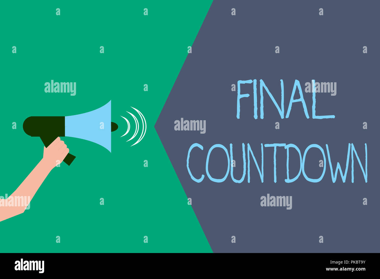 Writing note showing Final Countdown. Business photo showcasing Last ...