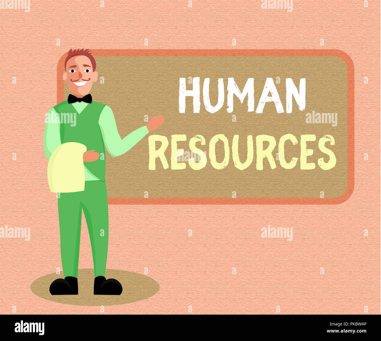 Writing note showing Human Resources. Business photo showcasing The ...