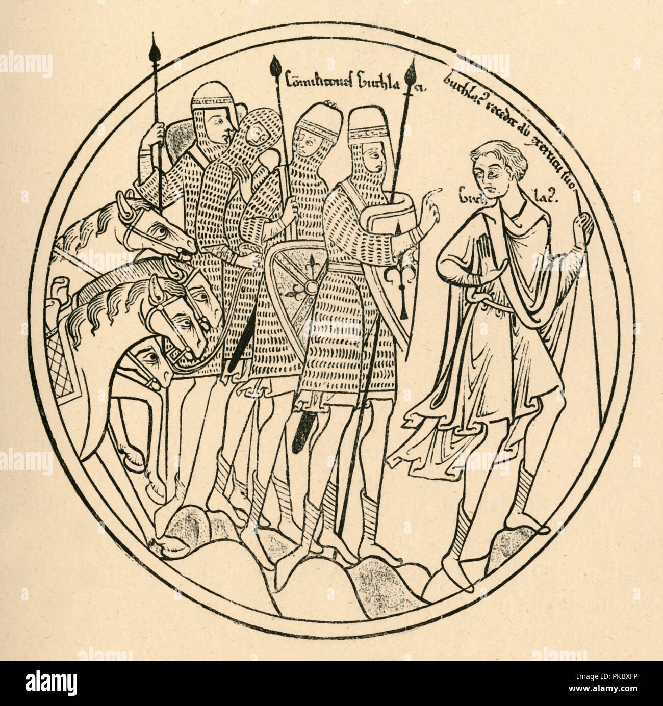 Norman soldiers hi-res stock photography and images - Alamy